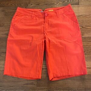 EUC Columbia Women's Salmon‎ Coloured Shorts In Size 8